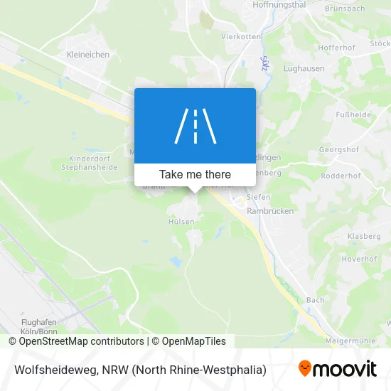 Карта Wolfsheideweg