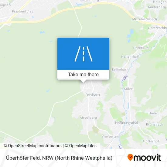 Überhöfer Feld map