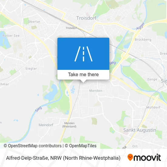 Alfred-Delp-Straße map