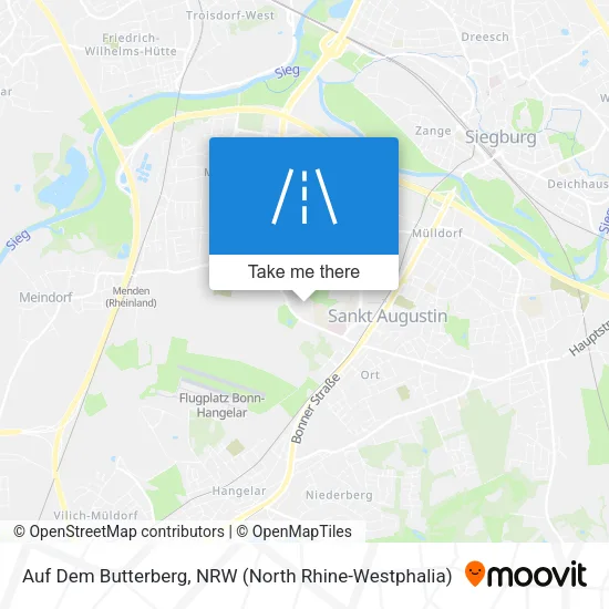 Карта Auf Dem Butterberg