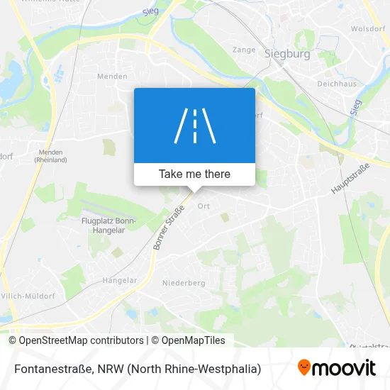 Fontanestraße map