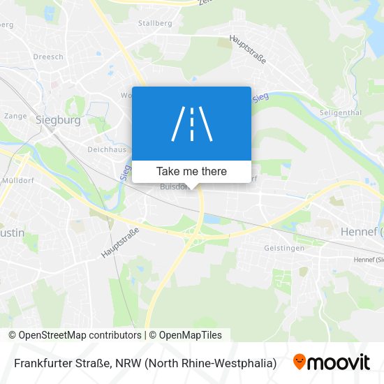 Frankfurter Straße map