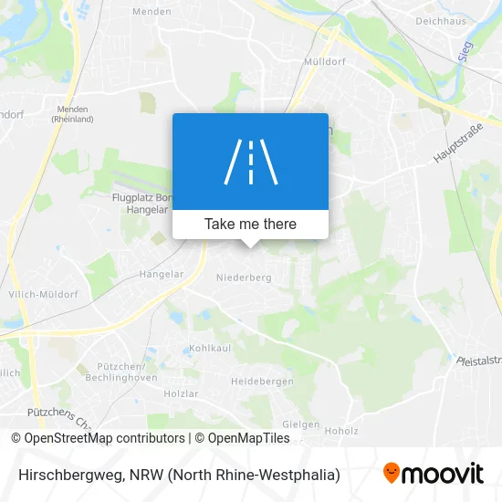 Карта Hirschbergweg