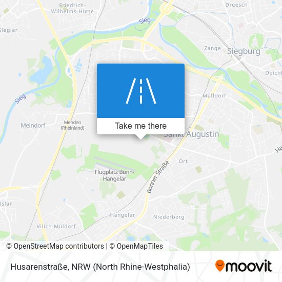 Husarenstraße map