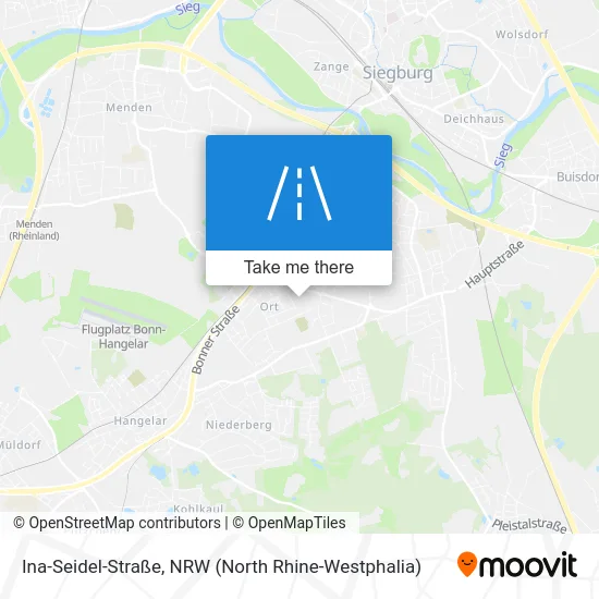Ina-Seidel-Straße map