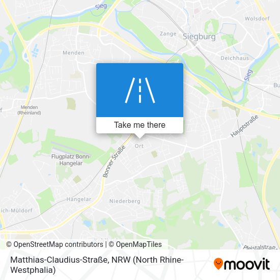 Matthias-Claudius-Straße map