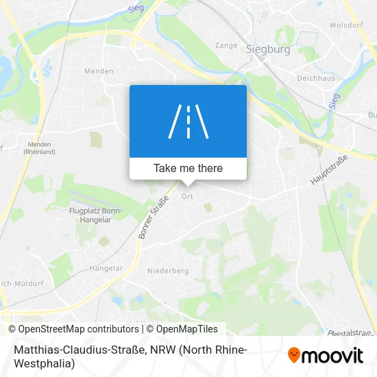 Карта Matthias-Claudius-Straße