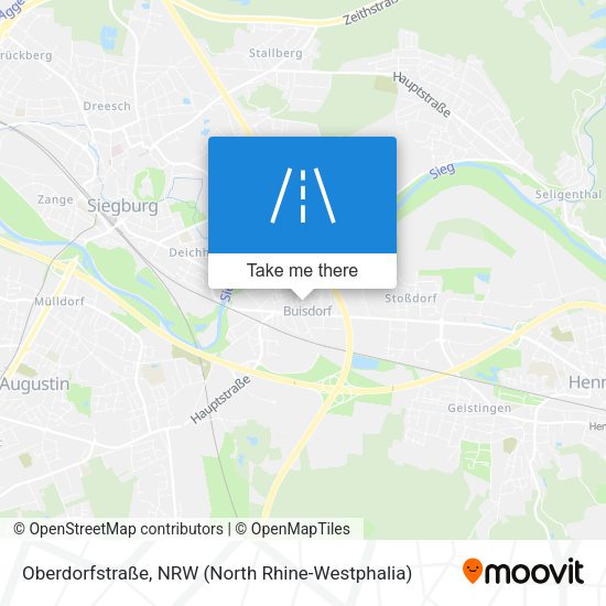 Oberdorfstraße map