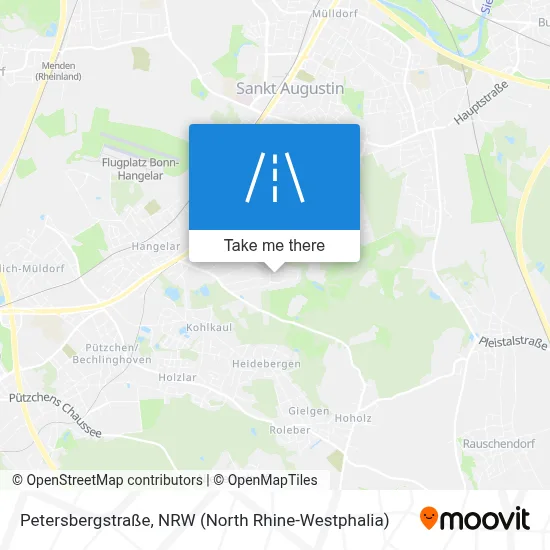 Petersbergstraße map