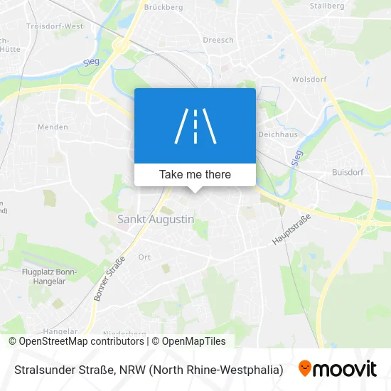 Карта Stralsunder Straße