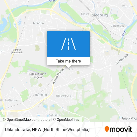 Карта Uhlandstraße