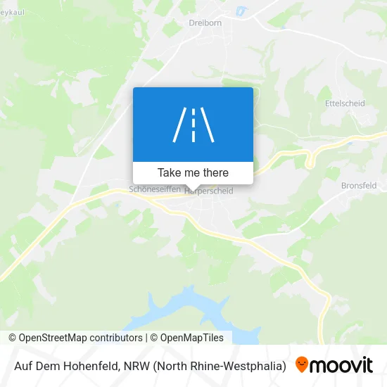 Карта Auf Dem Hohenfeld