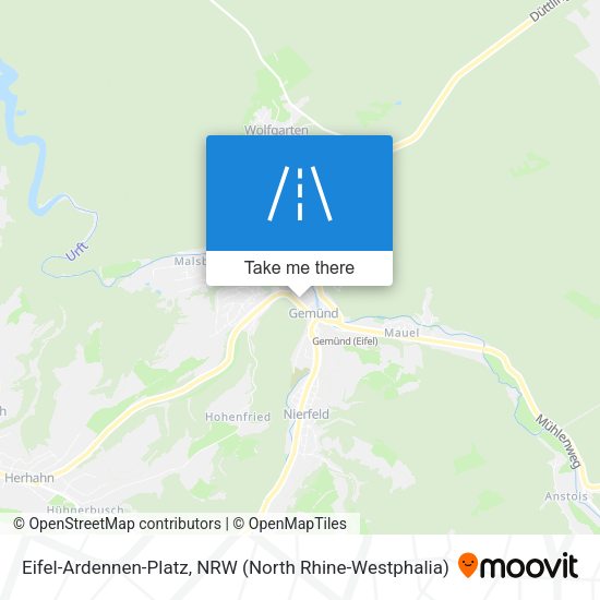 Eifel-Ardennen-Platz map
