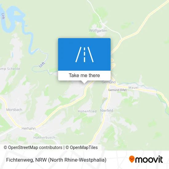 Карта Fichtenweg