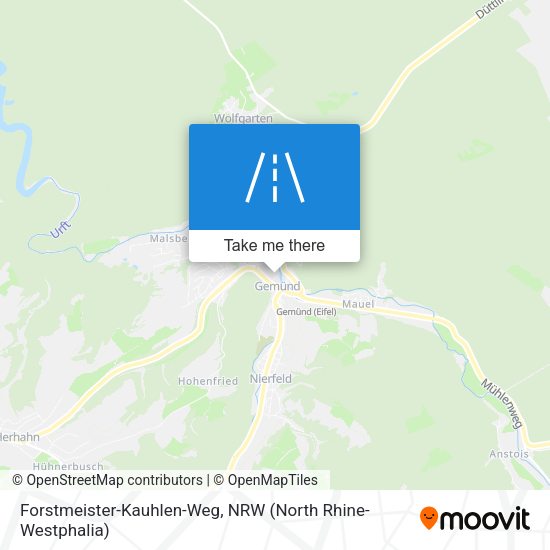 Forstmeister-Kauhlen-Weg map