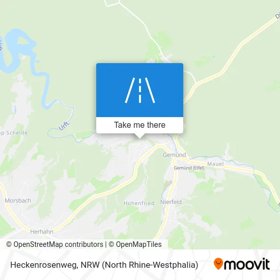 Карта Heckenrosenweg