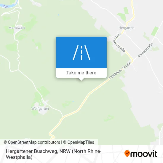 Hergartener Buschweg map