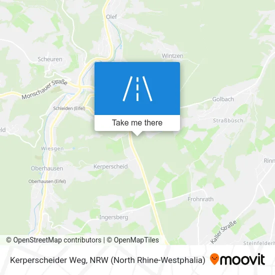Карта Kerperscheider Weg