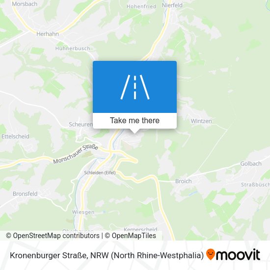 Kronenburger Straße map