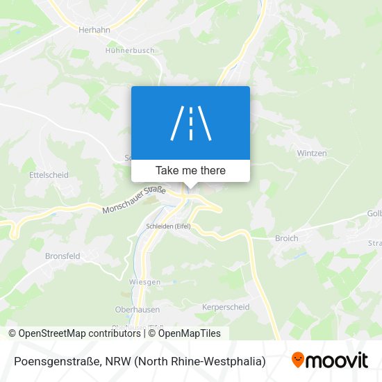 Poensgenstraße map