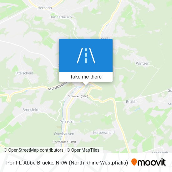 Pont-L´Abbé-Brücke map