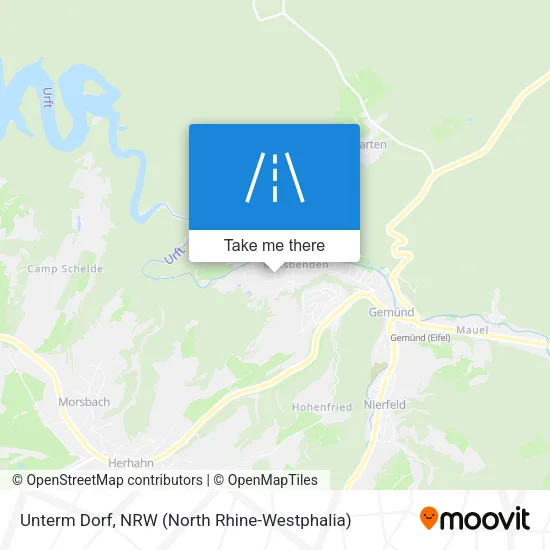 Карта Unterm Dorf