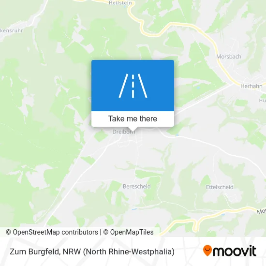 Zum Burgfeld map