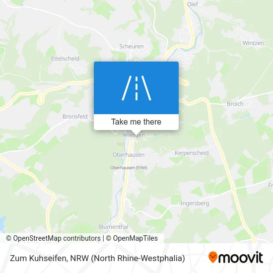 Карта Zum Kuhseifen