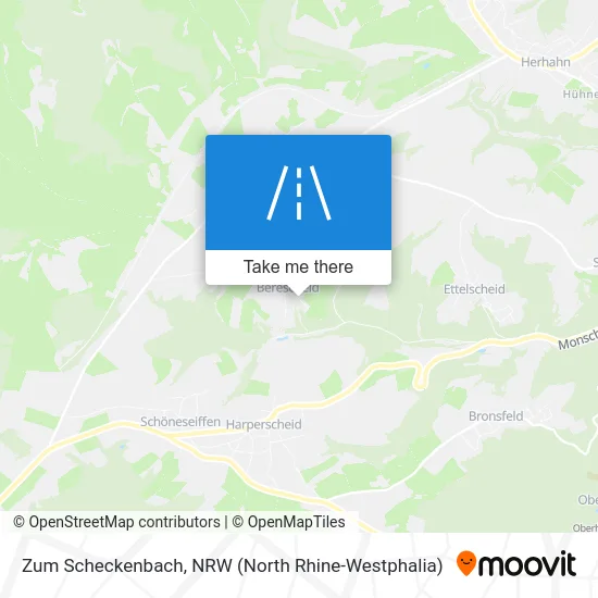 Zum Scheckenbach map