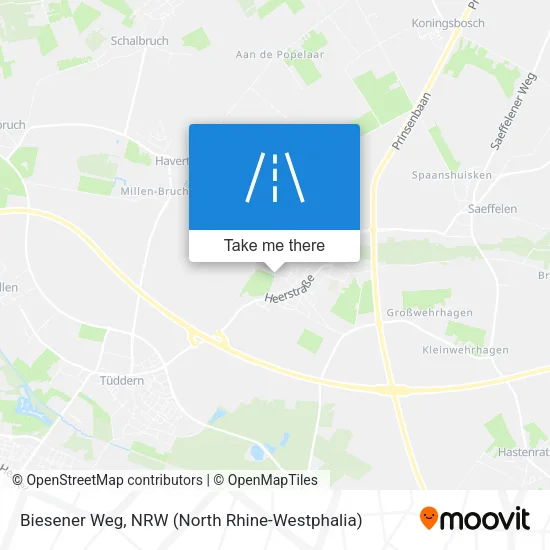 Карта Biesener Weg