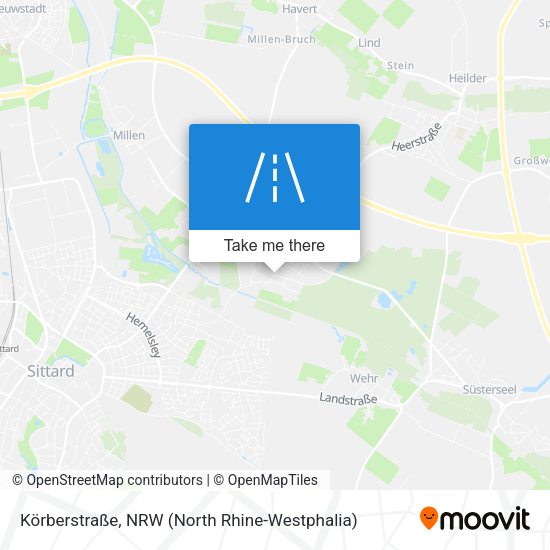 Körberstraße map