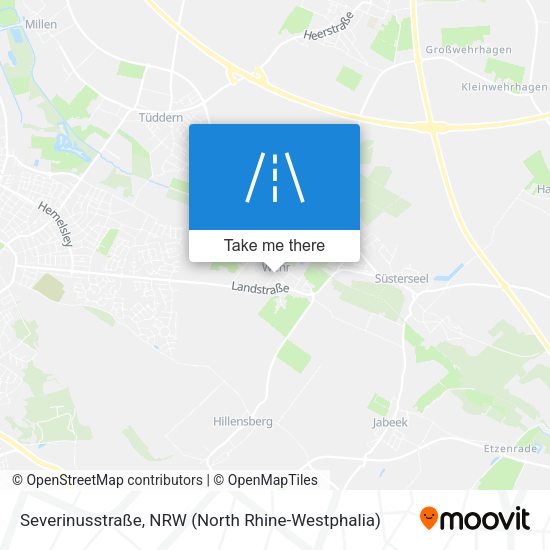 Severinusstraße map