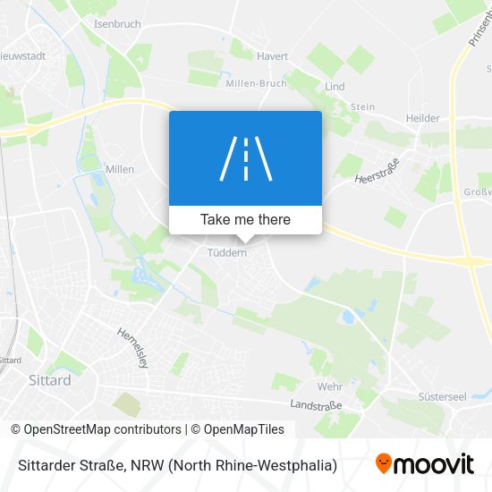 Sittarder Straße map