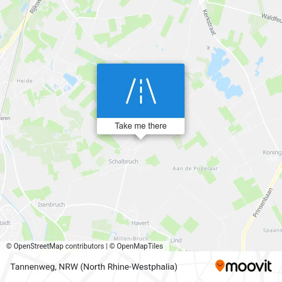 Карта Tannenweg