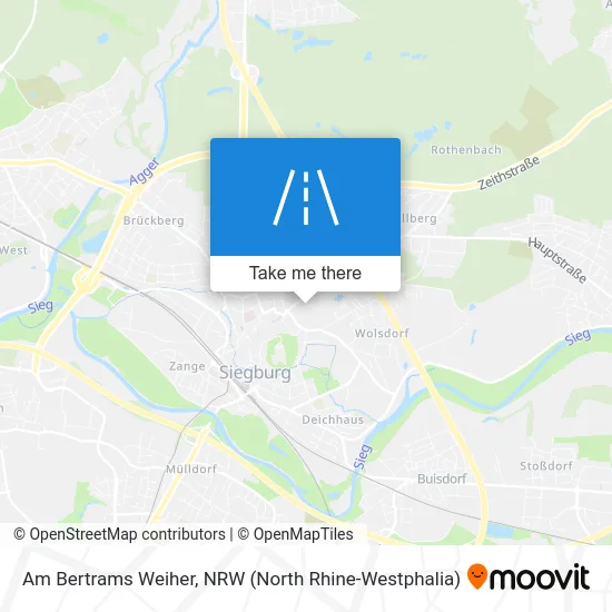 Am Bertrams Weiher map