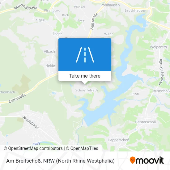 Карта Am Breitschoß