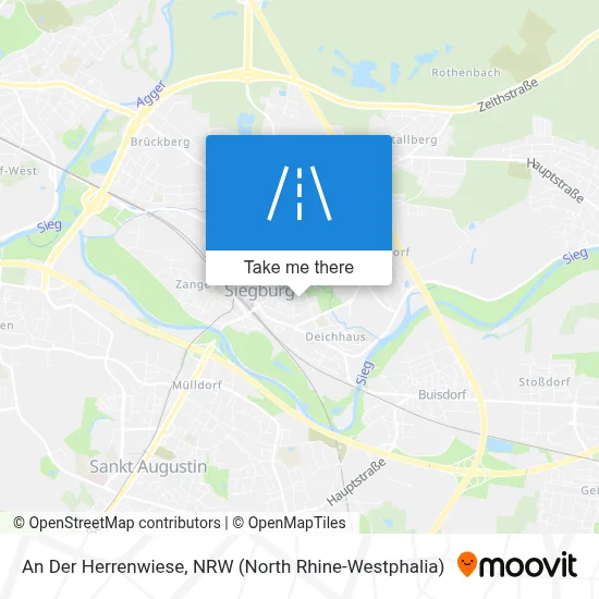 An Der Herrenwiese map