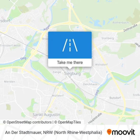 An Der Stadtmauer map