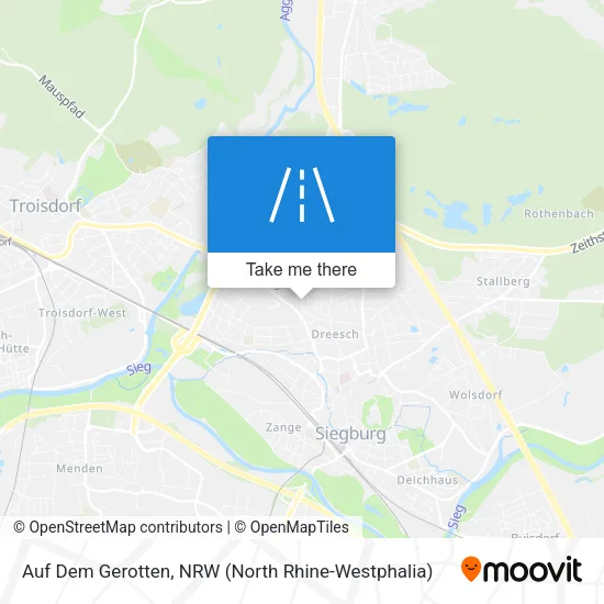 Карта Auf Dem Gerotten