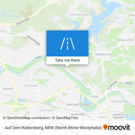 Auf Dem Kellersberg map