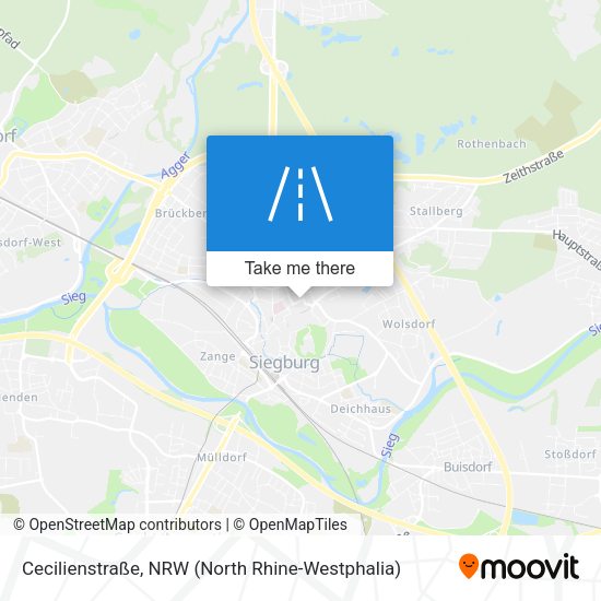 Cecilienstraße map