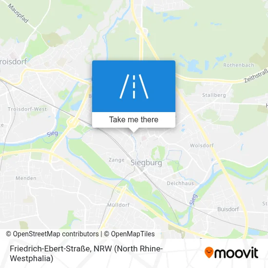 Friedrich-Ebert-Straße map