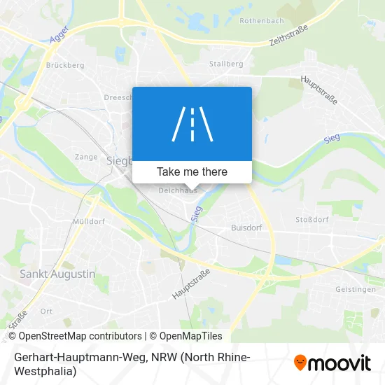 Карта Gerhart-Hauptmann-Weg