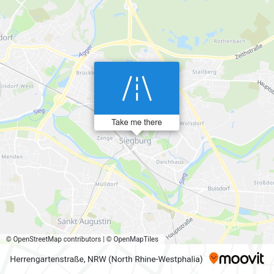 Herrengartenstraße map