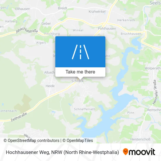 Карта Hochhausener Weg