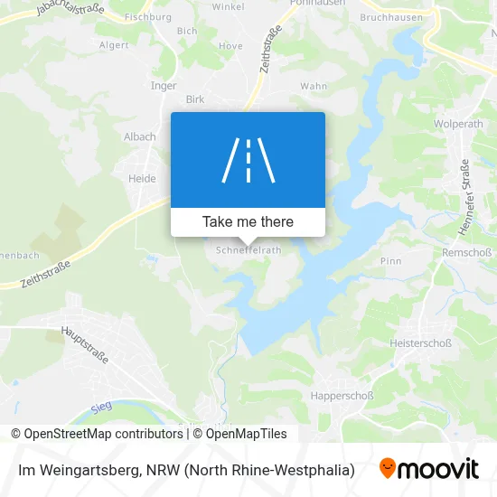 Im Weingartsberg map