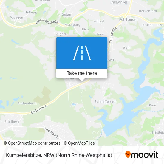 Карта Kümpelersbitze