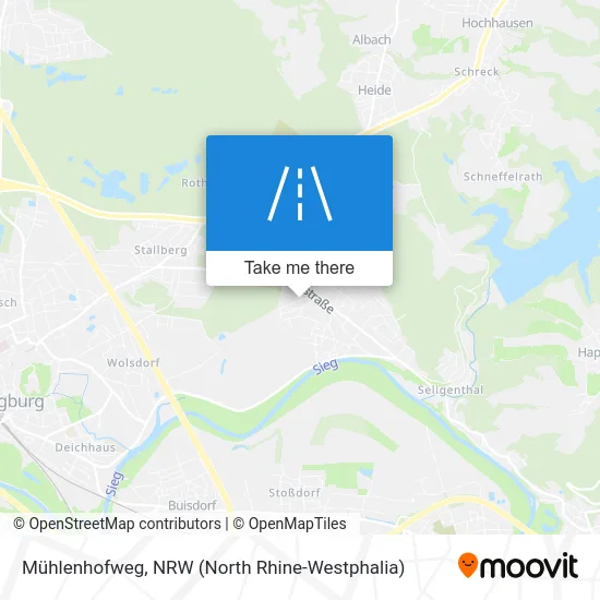 Карта Mühlenhofweg