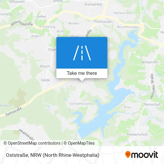 Карта Oststraße