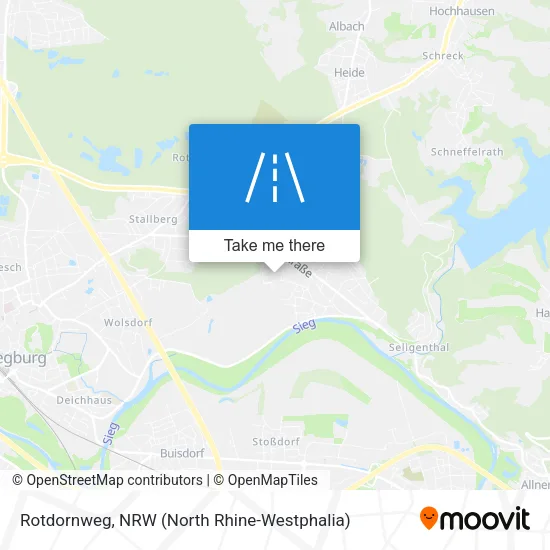 Карта Rotdornweg